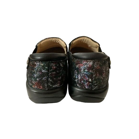 Alegria Shoes Women's Size 37 Black Multicolor Slip On Clog Comfort‎ - Picture 5 of 9